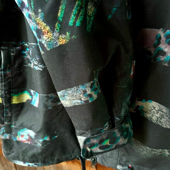 EUC VOLCOM Hooded SID Lightweight Zip Front Snowboard Jacket in Men's Small - Picture 6 of 11